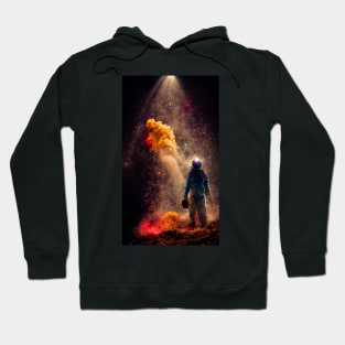 The first man on mars Hoodie